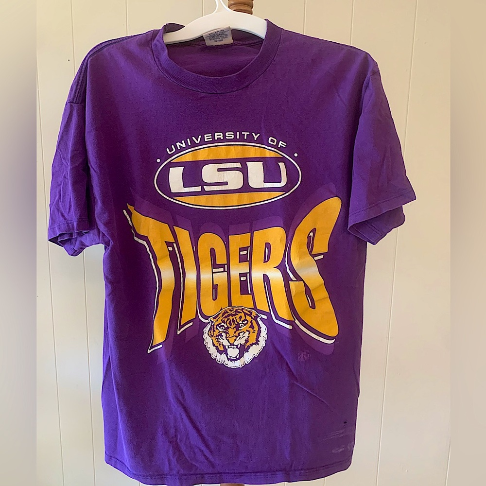 LSU Tigers Vintage Blue Oaks T-Shirt